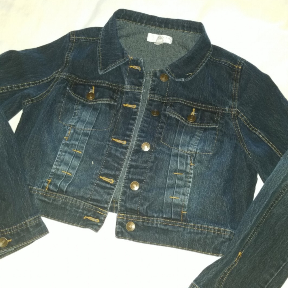 Cropped Denim Jacket